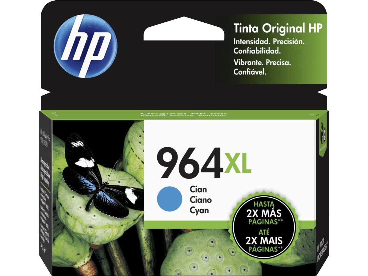 HP 964XL Cyan Original Ink Cartridge LAR