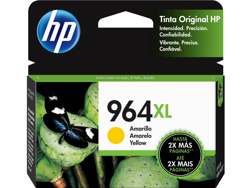 HP 964XL Yellow Original Ink Crtg LAR