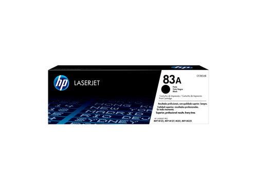 HP 83A Negro original LaserJet cartucho de tóner (CF283A)