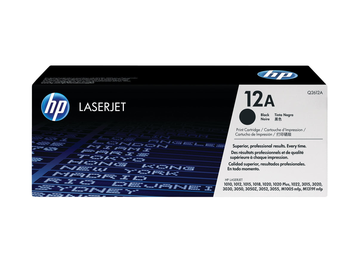 HPc Q2612A #12A Black Toner  2000 pages