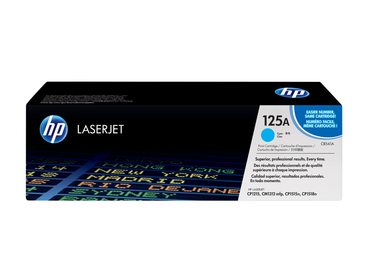 HP   CB541A Cyan Toner cartridge - 1400 pages