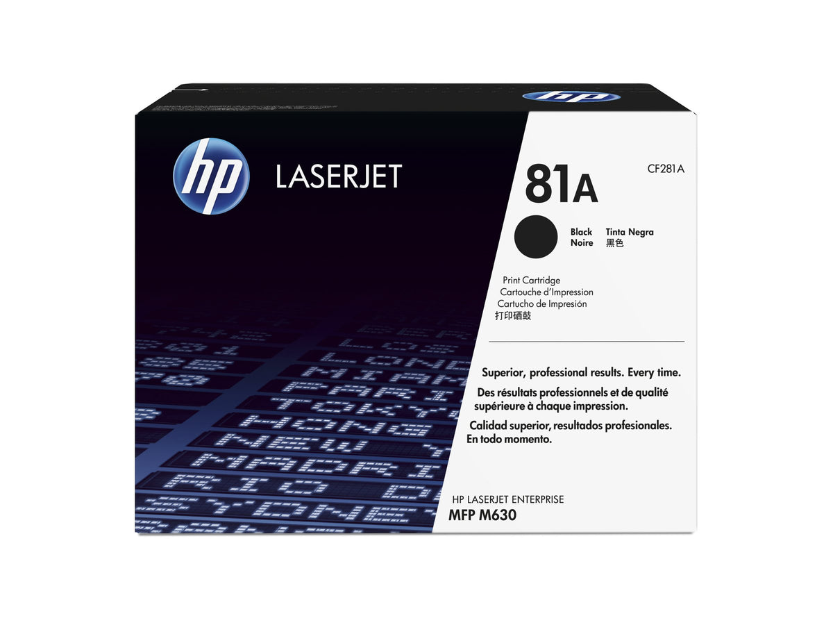 HP 81A Black Original LaserJet Toner Cartridge
