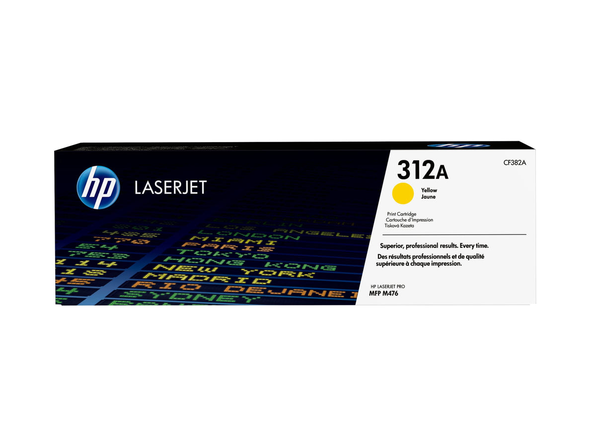 HP 312A Yellow LaserJet Toner Cartridge