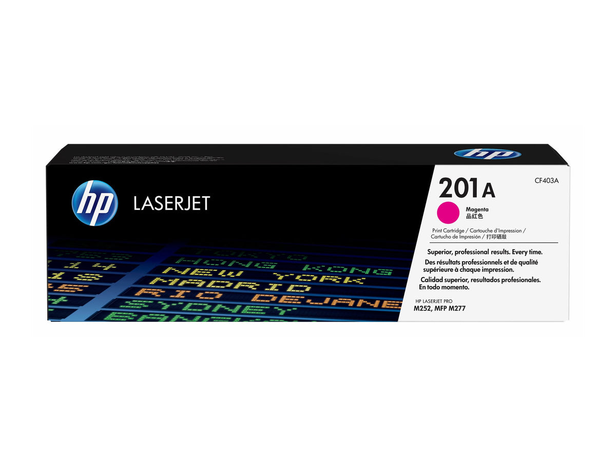 HP 201A Magenta original LaserJet cartucho de tóner (CF403A)