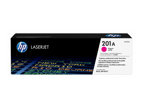 HP 201A Magenta original LaserJet cartucho de tóner (CF403A)