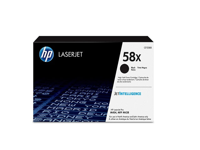 HP 58X Black LaserJet Toner Cartridge Contractual