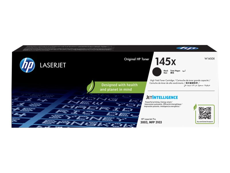 HP 145X Black LaserJet Toner Cartridge