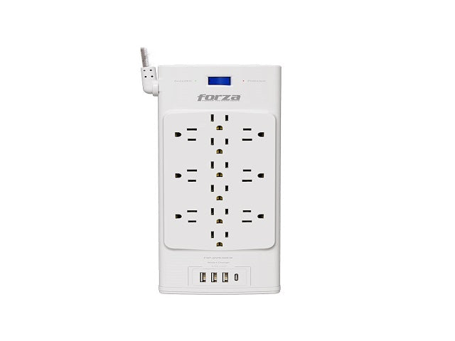 Forza FSP-1221USBCW SP 110/220V 2700J 12NEMA 3USBA/1C 3FT