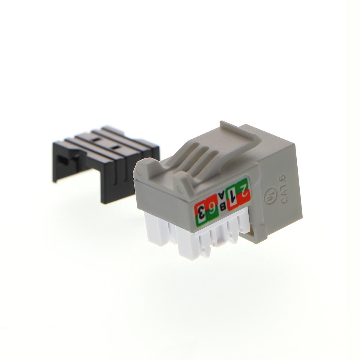 Nexxt Solutions Infrastructure Keystone Jack Category 6 Cat6 Unshd