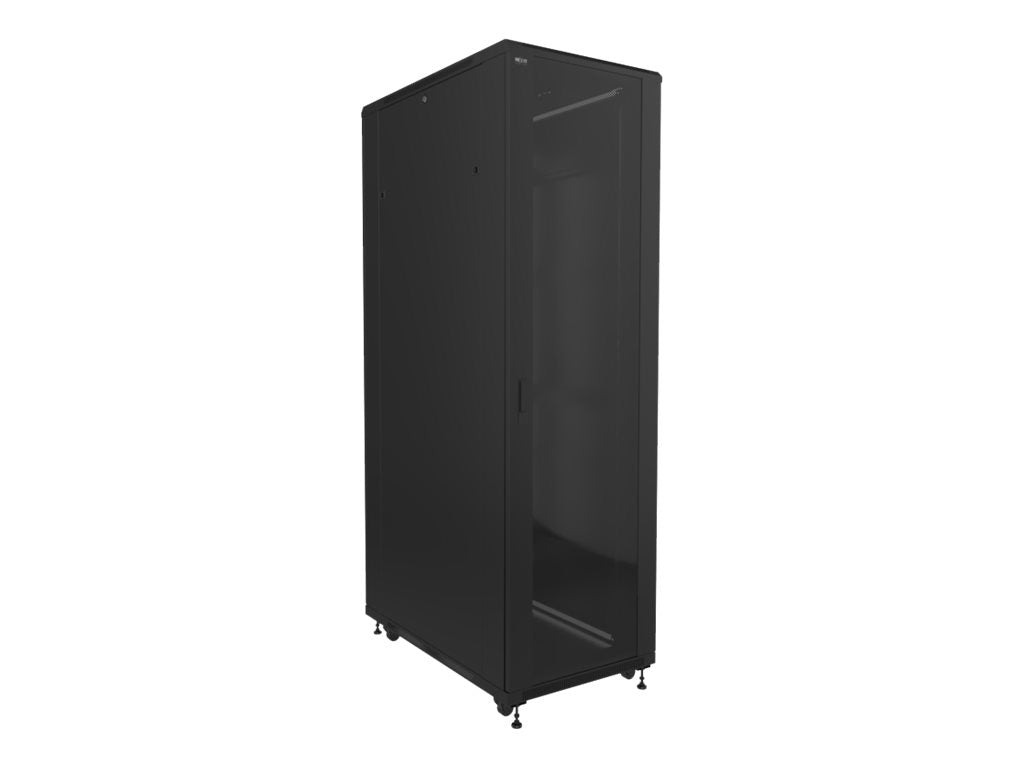 Nexxt Solutions - Rack armario - instalable en el suelo - RAL 9005, negro barniz - 27U - 19"