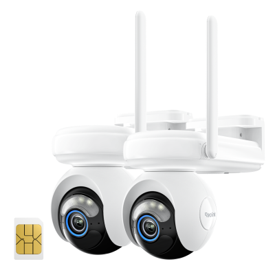 Cámara Reolink 4G LTE Altas Go PT + tarjeta SIM paquete de 2