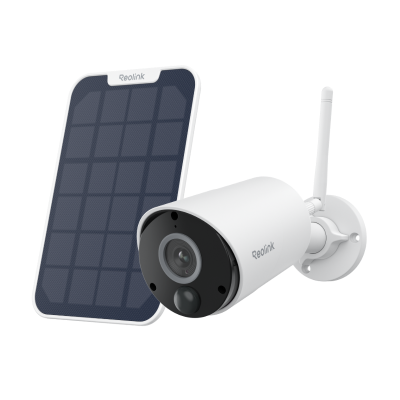 Cámara Reolink de batería Argus Eco (5MP blanco) + panel solar (blanco)