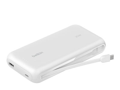 Belkin 20K Power Bank with 30WPD + Integrated USB-C Cable