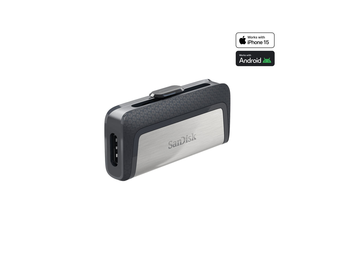 SanDisk Ultra Dual - Unidad flash USB - 128 GB - USB 3.1 / USB-C