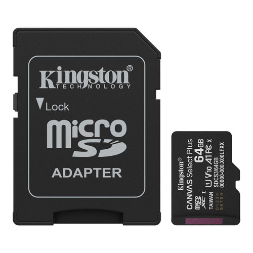 Kingston Flash memory card 64GB SDCS3/64GB