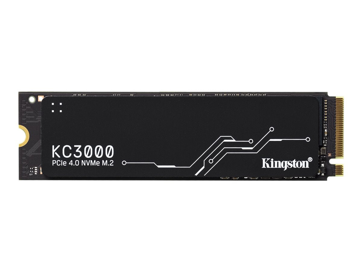Kingston KC3000 - SSD - 512 GB - interno - M.2 2280 - PCIe 4.0 (NVMe) - para Intel Next Unit of Computing 12 Pro Kit
