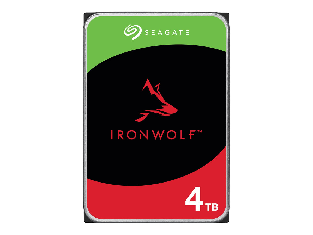Seagate IronWolf ST4000VN006 - Disco duro - 4 TB - interno - SATA 6Gb/s - 5400 rpm - búfer: 256 MB