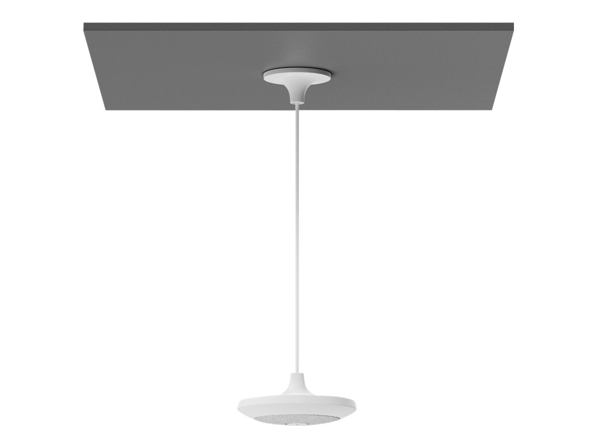 Logitech - Kit de montaje (montaje de techo, soporte del micrófono) - para micrófono - blanco