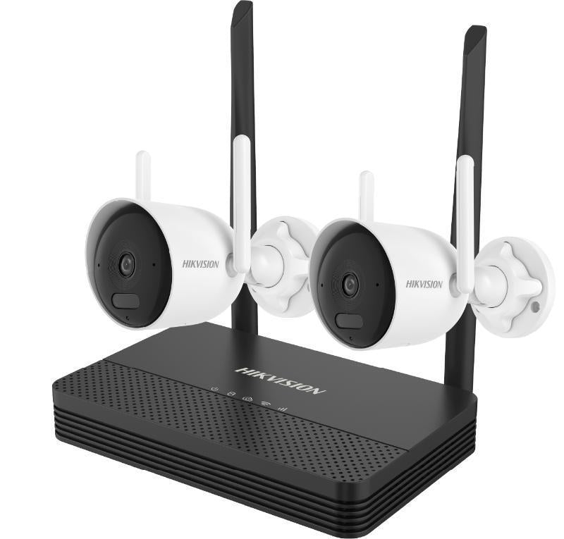 Hikvision - Surveillance camera - Indoor / Outdoor - 4MP H.265 two bullet WiFi NV