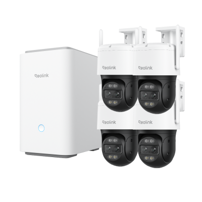 Kit Reolink Home Hub Pro con 4× TrackMix WiFi