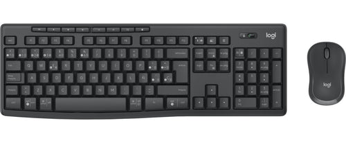 Logitech Combo de teclado y mouse Grafito MK370 Combo inalámbrico