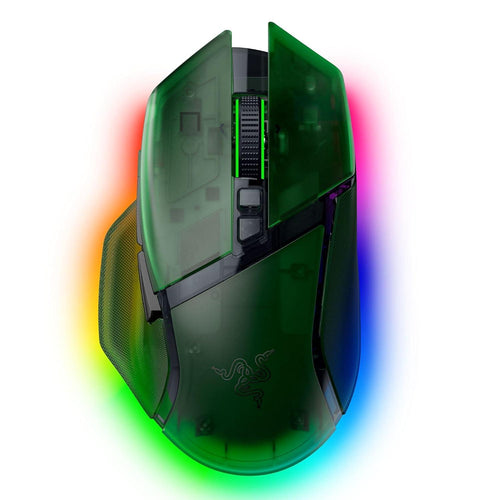 Razer V3 Basilisk Mouse inalámbrico Phantom Green Pro 35K Ergonomic