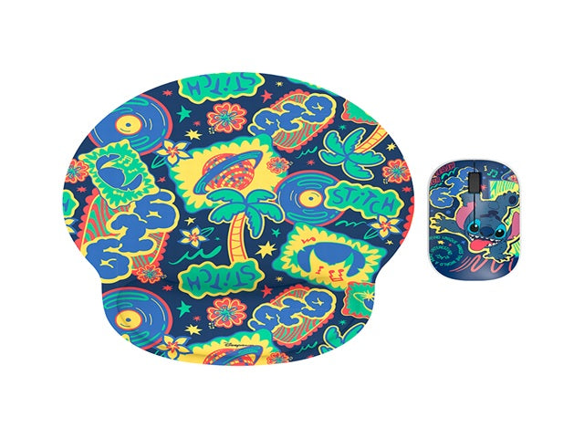 Xtech - XTM-DKT1ST - Mouse and mouse pad kit - 2.4 GHz - Wireless - Stitch KT1ST - Disney Stitch