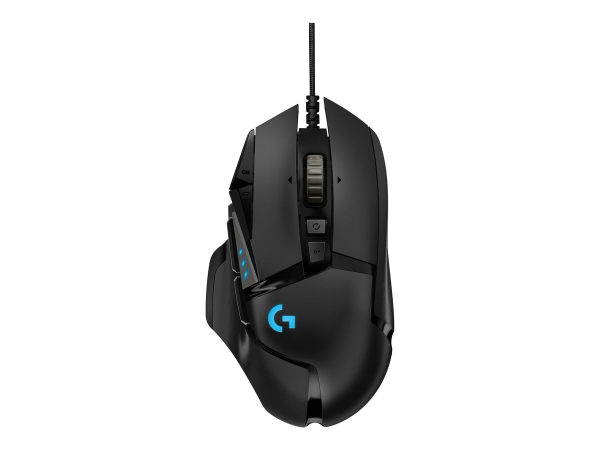 Logitech Gaming Mouse G502 (Hero) - Ratón - óptico
                        
                            
                                 - 11 botones - cableado - USB