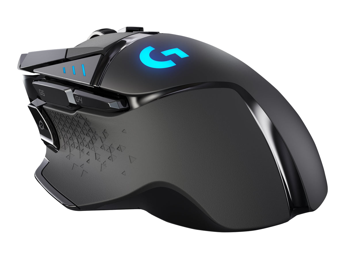 Logitech Wireless Gaming Mouse G502 Lightspeed - Ratón - óptico - 11 botones - inalámbrico - 2.4 GHz