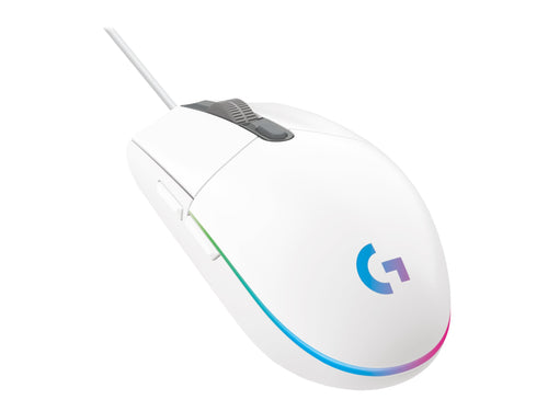 Logitech Gaming Mouse G203 LIGHTSYNC Ratón óptico 6 botones cableado Blanco 910-005791