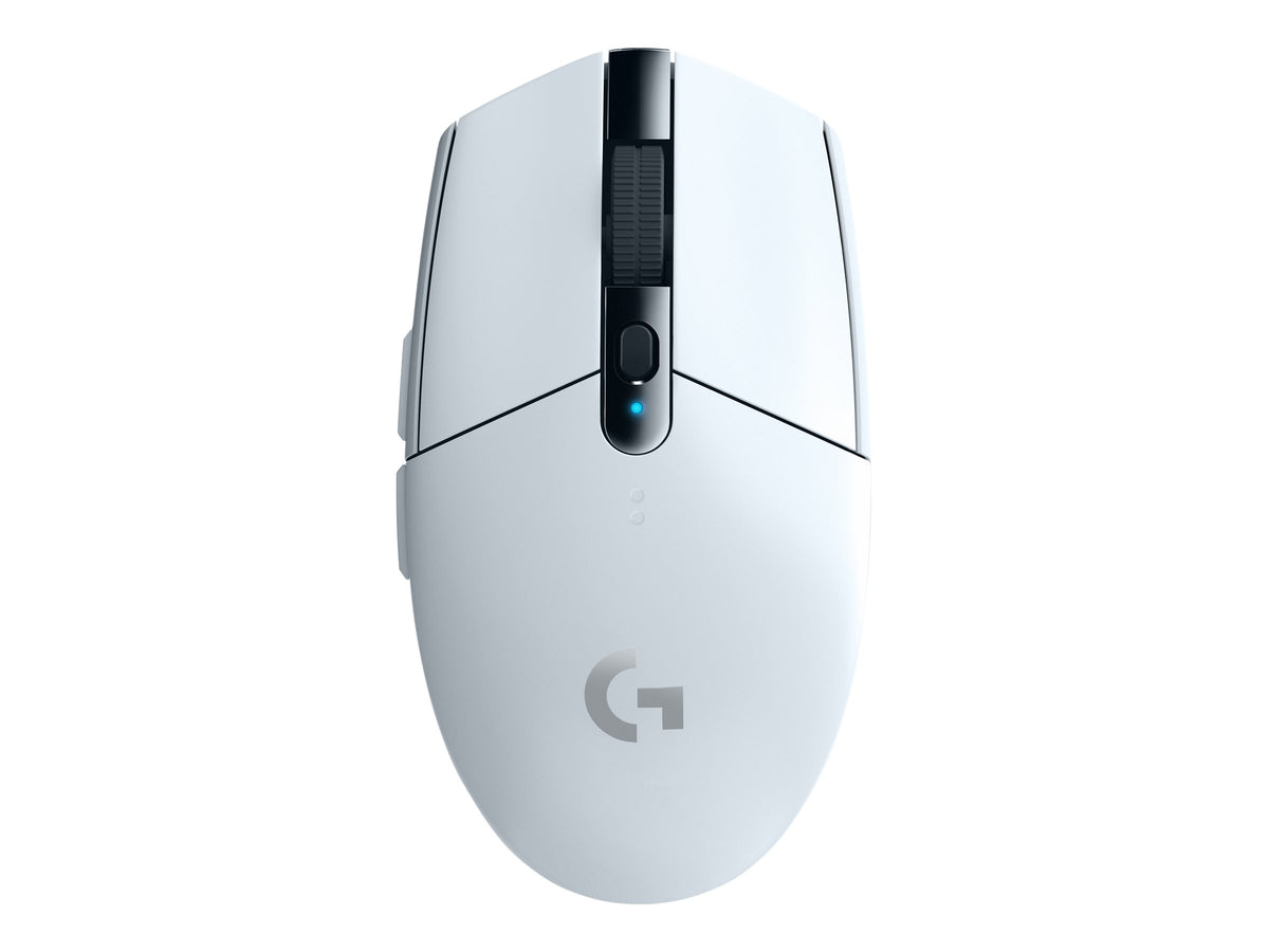 Logitech G G305 - Ratón - óptico
                        
                            
                                 - 6 botones - inalámbrico - 2.4 GHz - receptor inalámbrico USB - blanco