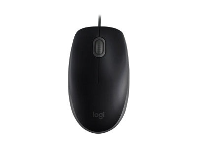 Logitech - Mouse - Wired
                        
                            
                                 - Black - M110 Silent