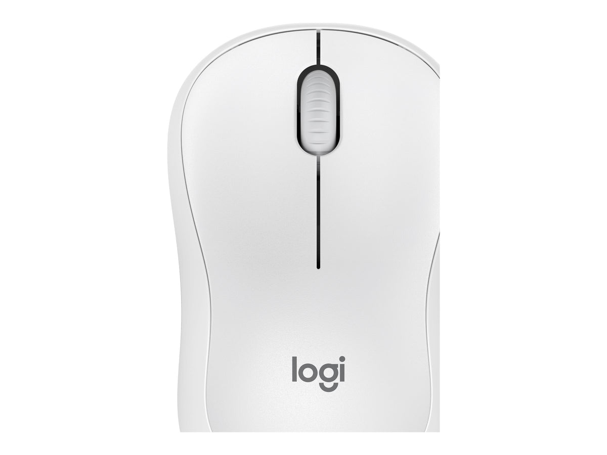 Logitech M240 Silent Bluetooth Mouse, Compact, Portable, Smooth Tracking, Off-white - Ratón - 3 botones