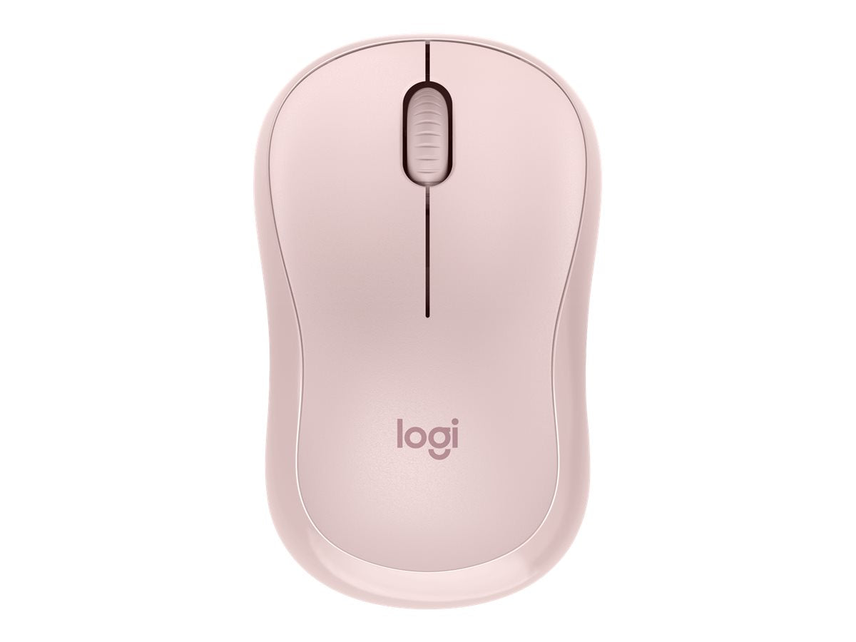 Logitech M240 Silent Bluetooth Mouse, Compact, Portable, Smooth Tracking, Rose - Ratón - 3 botones - inalámbrico