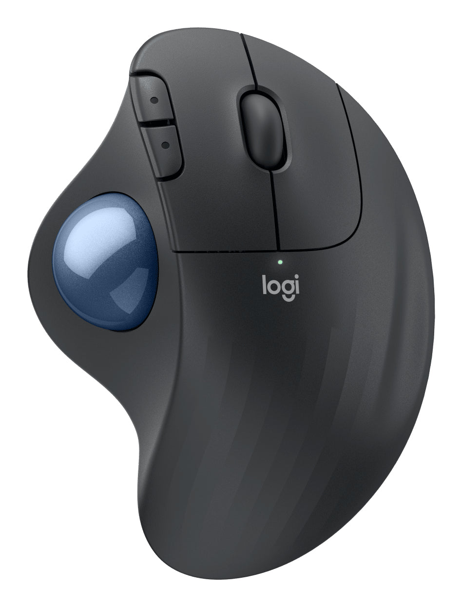 Logitech M575S Ergo Series Mouse Graphite+Blue Ball