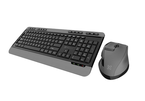 Klip Xtreme Keyboard and mouse set Spanish Wireless 2.4 GHz