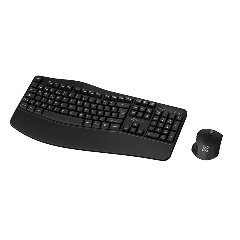 Klip Xtreme - Keyboard and mouse set - Spanish (Latin American)