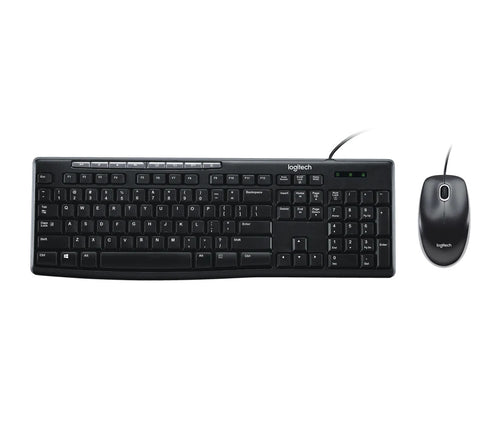 Logitech Media Combo MK200 Juego de teclado y ratón USB