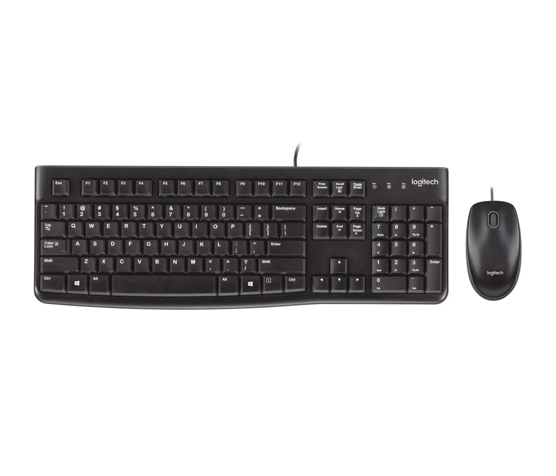 Logitech Desktop MK120 - Juego de teclado y ratón - USB