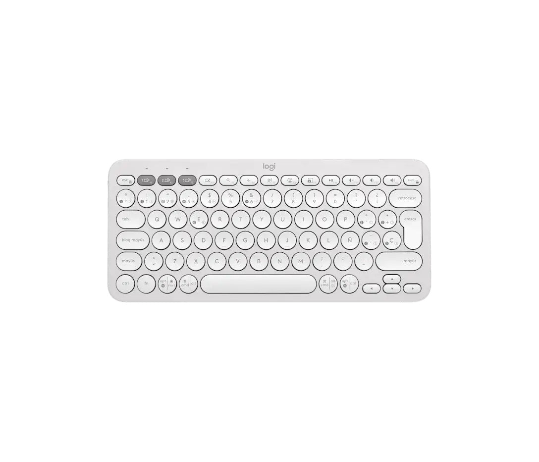 Logitech - Keyboard - Wireless
                        
                            
                                 - White