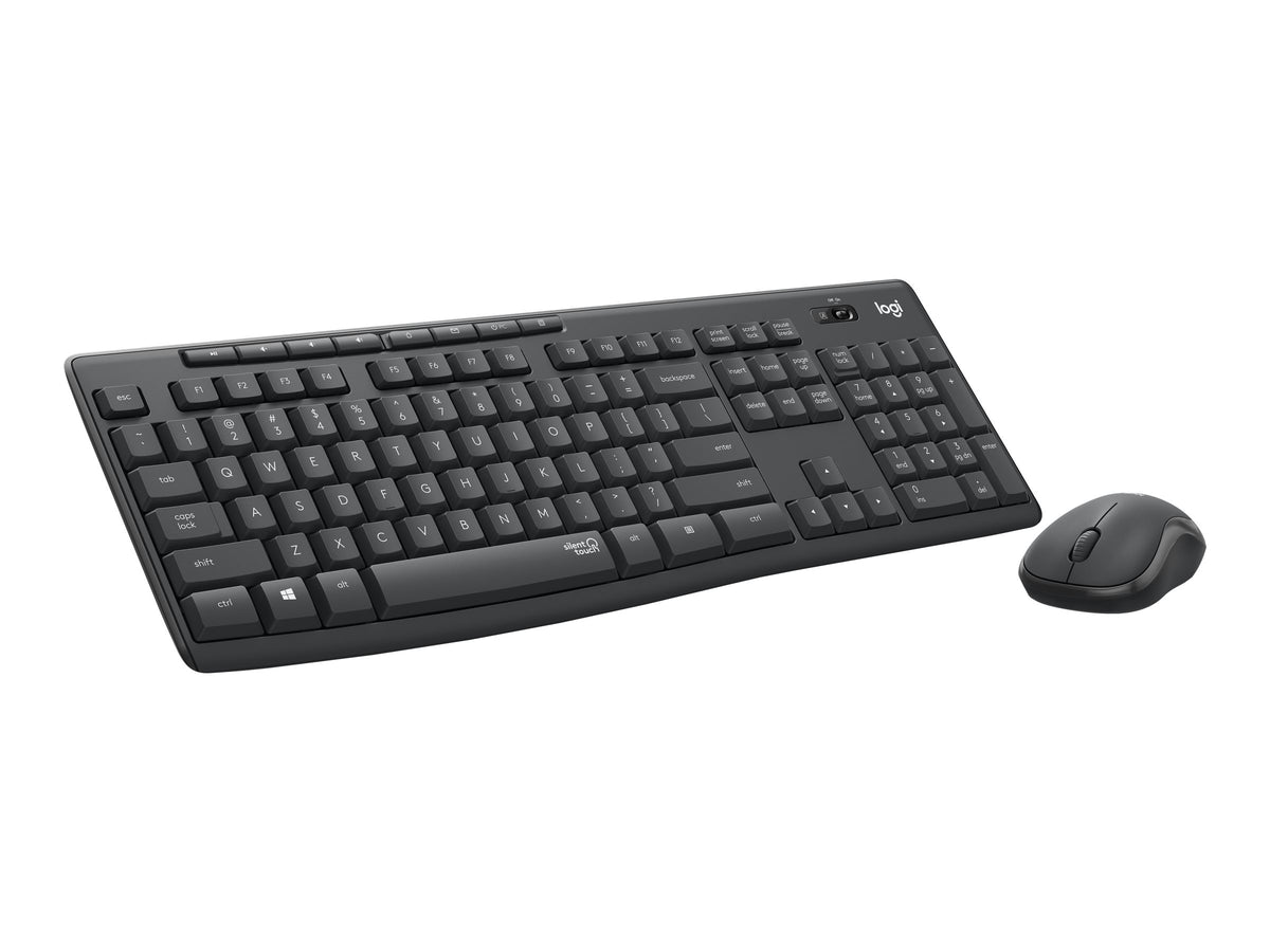 Logitech MK295 Silent - Juego de teclado y ratón - inalámbrico
                        
                            
                                 - 2.4 GHz - Black