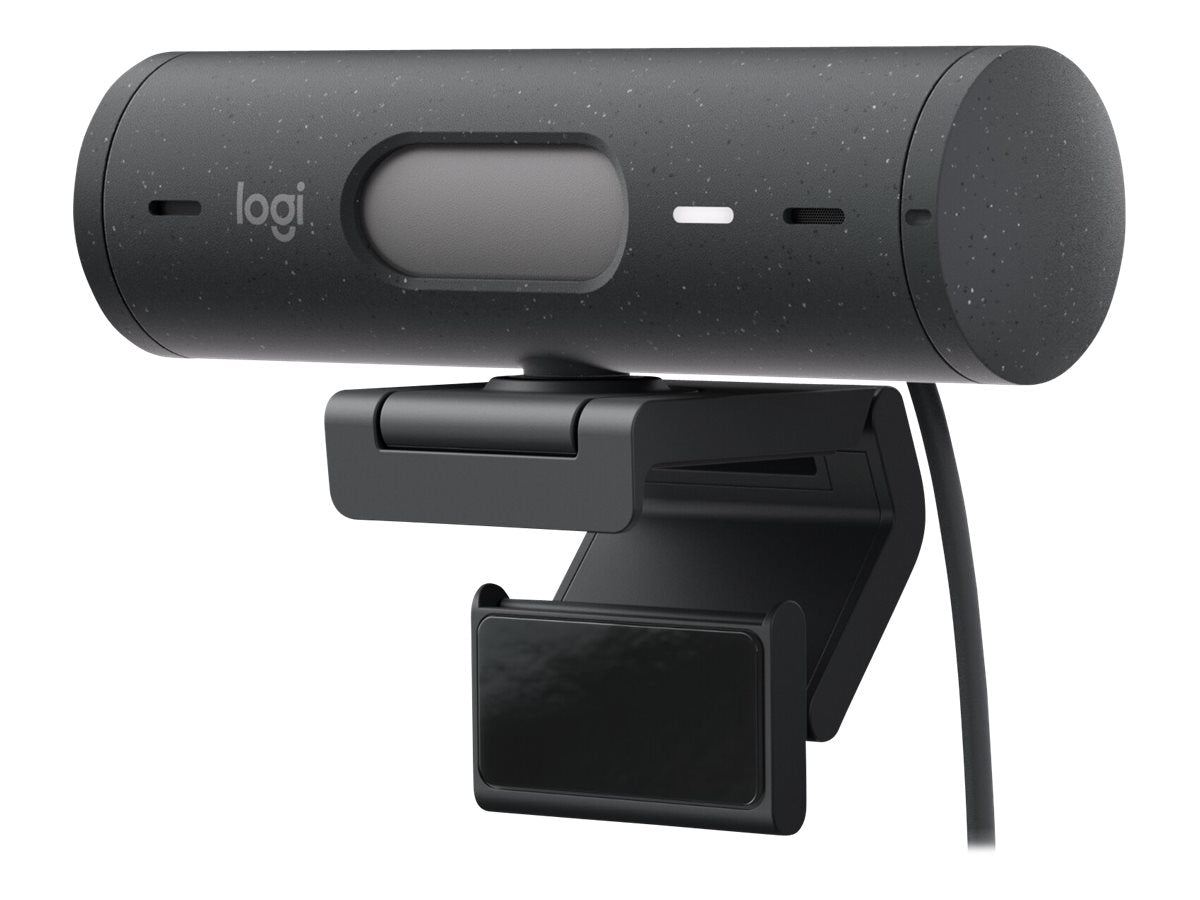 Logitech BRIO 500 - Webcam - color - 4 MP - 1920 x 1080 - 1080p, 720p - audio - USB-C