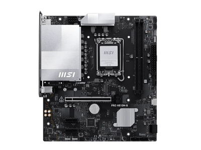 MSI - PRO H810M-B - Motherboard - ATX - Intel H810 - para Core Ultra - DDR5