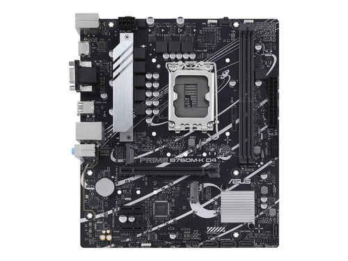 ASUS B760M-K PRIME D4 Placa base micro ATX Socket LGA1700 B760 Chipset