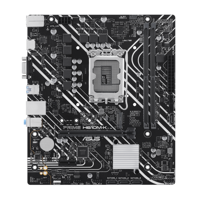 ASUS H610M-K PRIME Motherboard Micro ATX LGA1700 Socket Intel H610