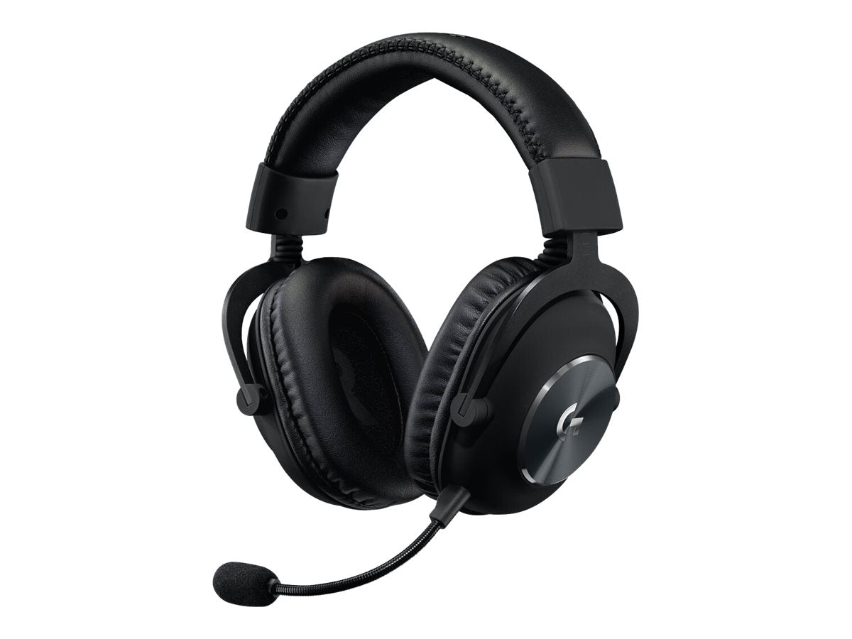 Logitech G Pro X with Blue VO!CE Technology - Auricular - tamaño completo - cableado - conector de 3,5 mm