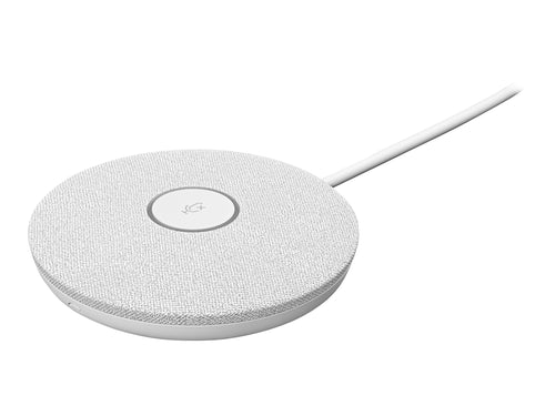 Logitech Rally Mic Pod Micrófono blanco Certificado por Skype