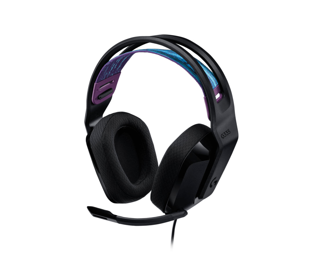 Logitech G G335 Wired Gaming Headset - Auricular - tamaño completo - cableado - conector de 3,5 mm - negro