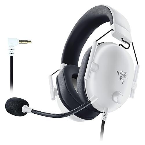 Razer V2 BlackShark Auricular 7.1 canales tamaño completo cableado Blanco RZ04-03240700-R3U1