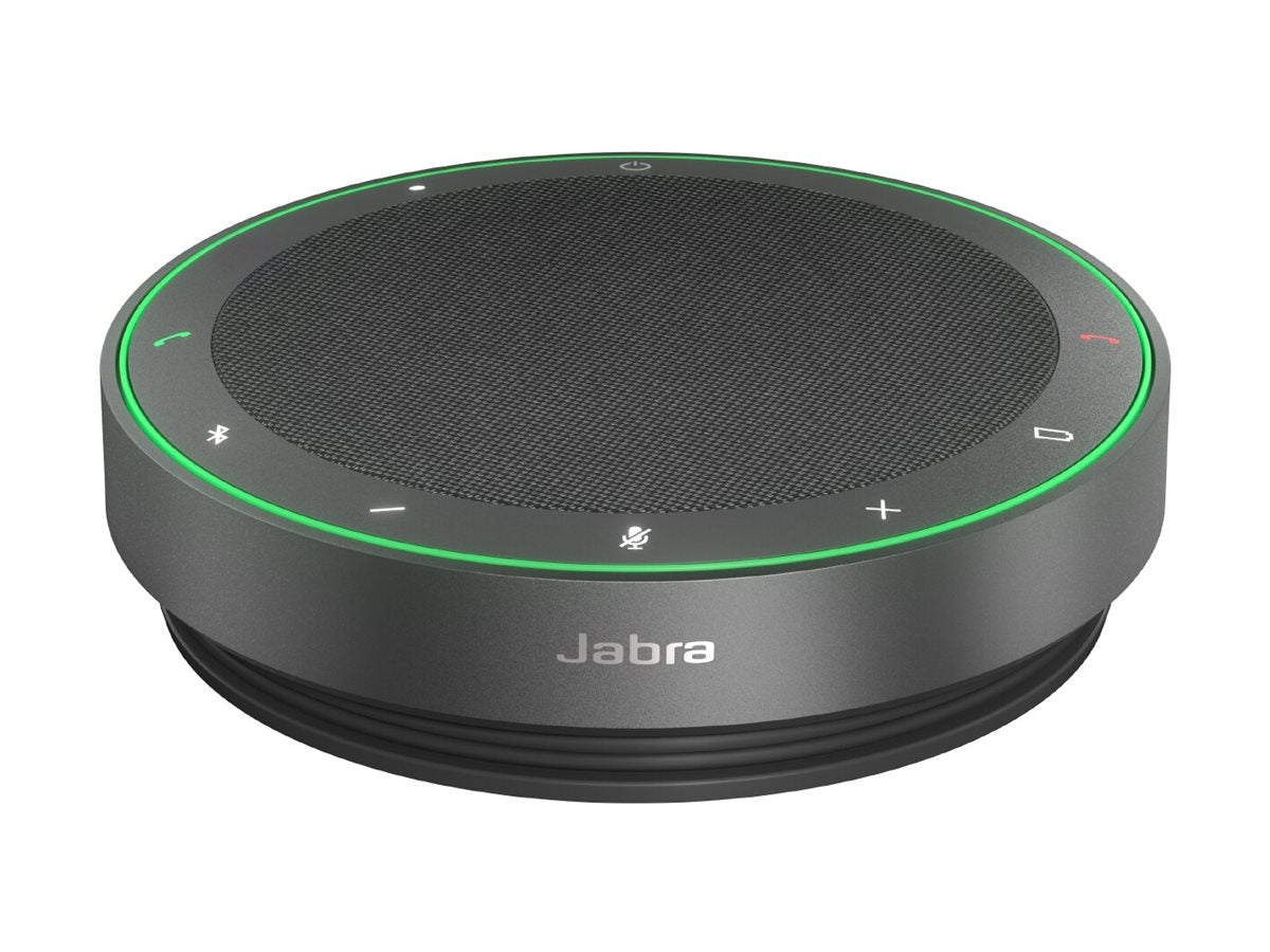 Jabra Speak2 75 UC - Altavoz manos libres - Bluetooth - inalámbrico - USB-A, USB-C - gris oscuro